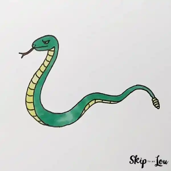 How to Draw a Snake